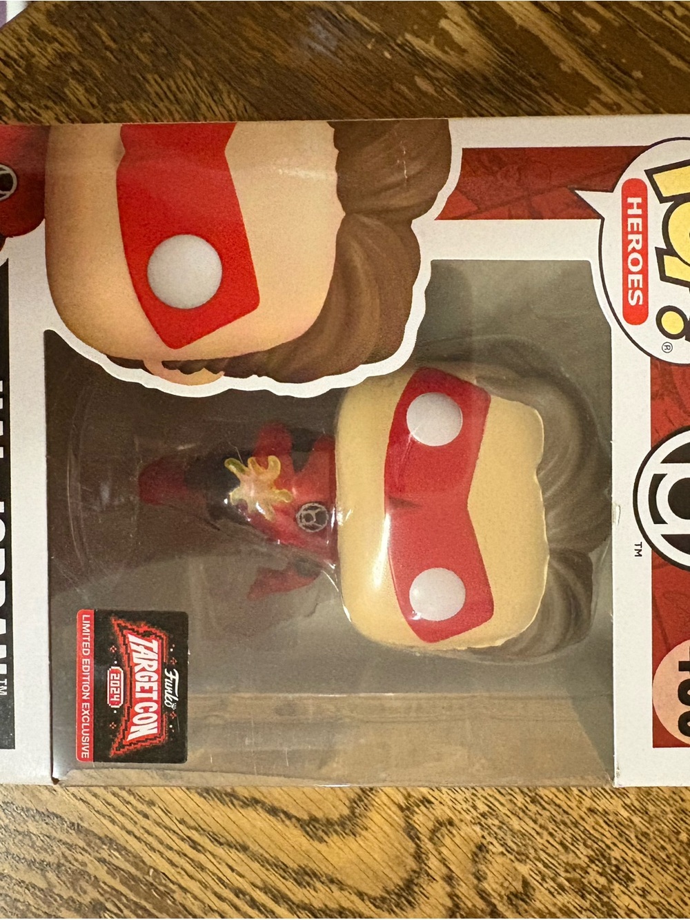 Funko Heroes Vinyl Figure with Red Mask and Cream Face